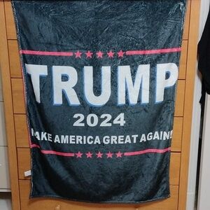 Trump 2024 39"x29.5" Plush Blanket